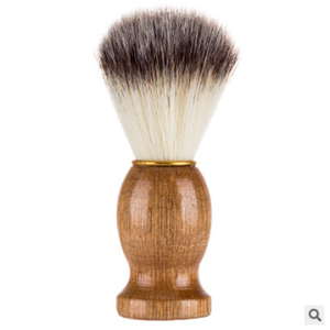 Free Sample Black Beard Brush Shaving Brush for Men- With Natural Sandalwood Essential Oil