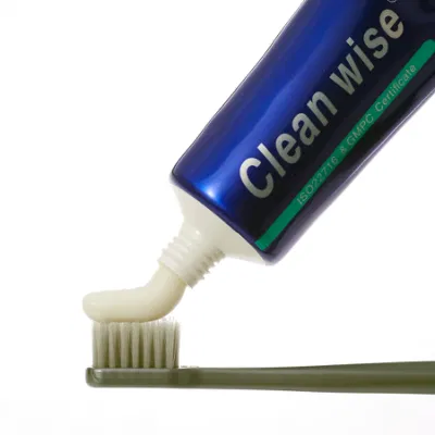 Free Sample Custom Logo 150g Gums Bleeding Anti-Sensitive Anti-Plaque Fluoride Free Mint Toothpaste Wholesale