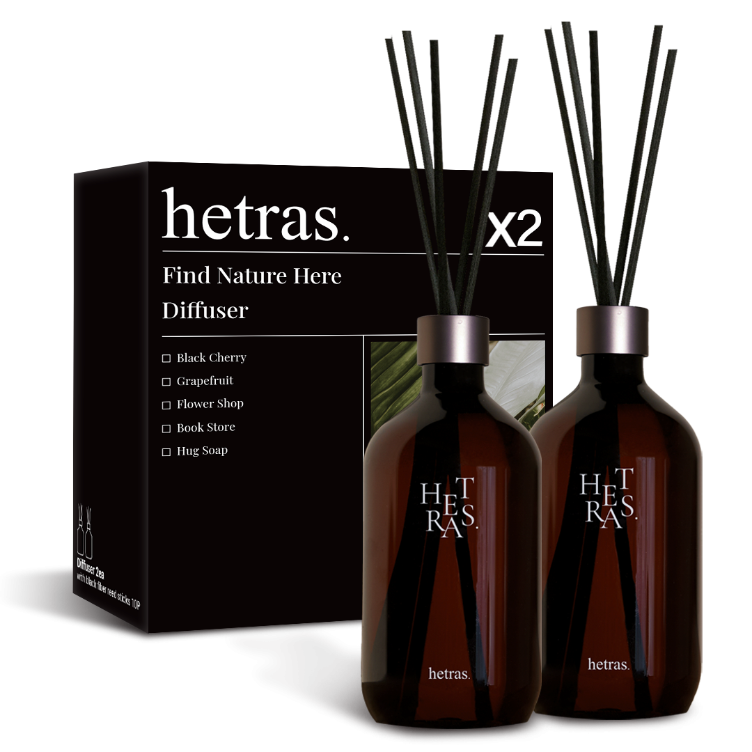 hetras Premium Diffuser 500ml 2-SET