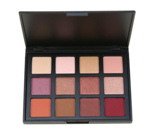 high pigment 12 color pigmented cosmetics makeup eye shadow