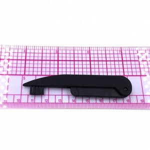 hot sale personal lady eyebrow trimmer eyebrow knife with brow brush