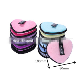 Hot Sale Products Reusable Microfiber Cleaning Face Makeup Remover Pads