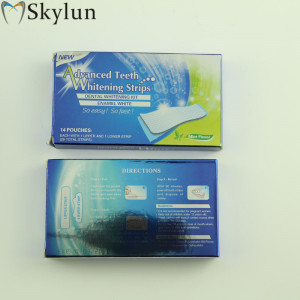 Hot Sales White Teeth Whitening kit Strips Onuge Teeth Whitening Non peroxide Strips Kit