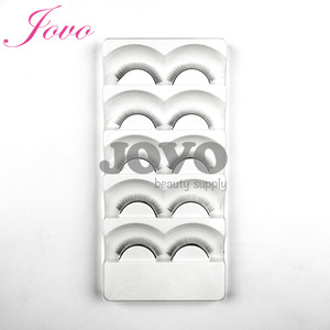 Jovo Natural False Eyelash Packaging 3D mink Magnetic Handmade High magnetic eyelash