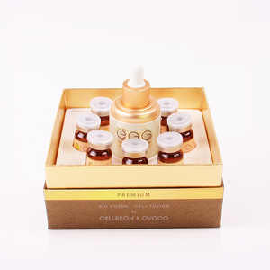 Korean cosmetic manufacturing OEM skin care set whitening essence anti aging serum egg stem cell serum