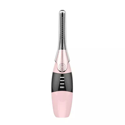 Latest Styles Lash Lift Operated Private Label Custom Logo Multi Color Pink White Black Mini Electric Heated Eyelash Curler