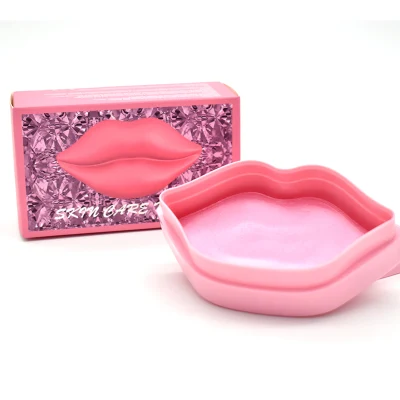 Manufacture Hot Sell Pink Moisturizing Crystal Collagen Lip Mask