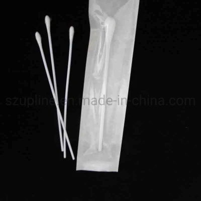 Medical Grade Absorbent Cotton Disposable Stick Plastic Cotton Swab