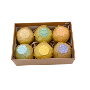 MELAO Organic Fizzy Bath Bombs Gift Set for Bubble and Spa Bath