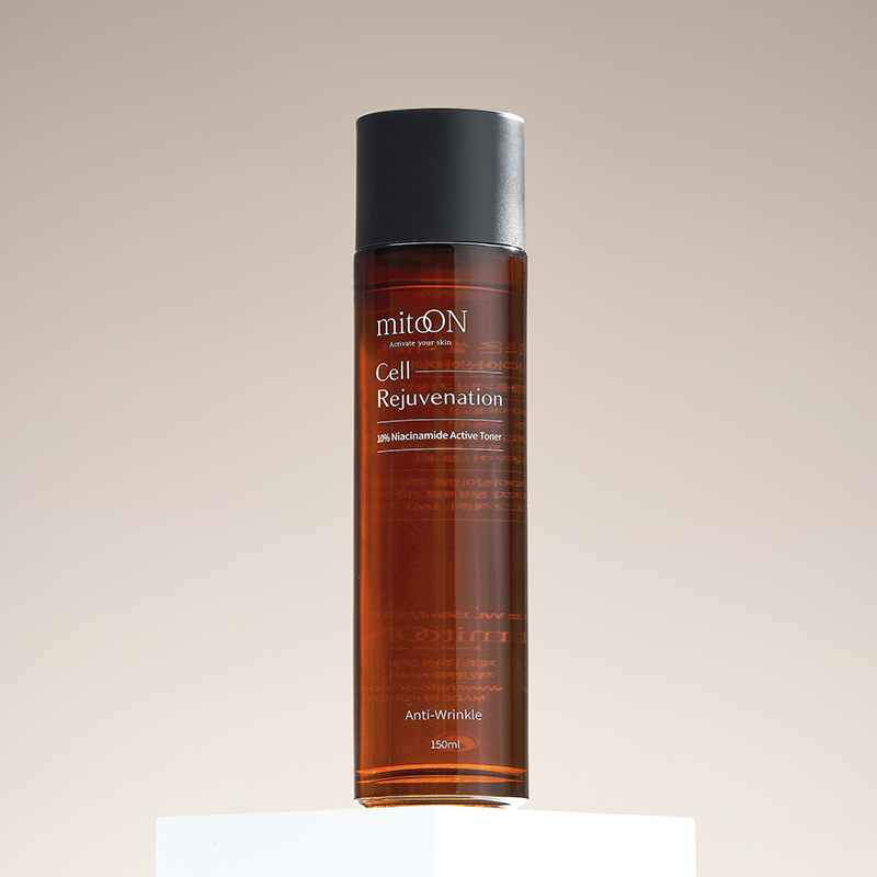 mito:ON 10% niacinamide active toner with antioxidants, anti aging skin care