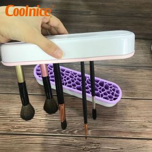 Multifunctional Portable Silicone Cosmetic Display Organizer Makeup Brush Holder