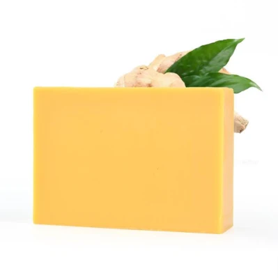 Natural Ginger Bar Soap Moisturizing Deep Clean Effectively Bath Soap Lymphatic Detox Organic Ginger Slimming Soap