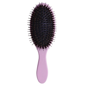 New arrival pink wooden boar bristle hair brush and pink hair extension brush wholesale