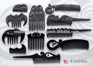 New design upcoming season!!!Natural horn combs, water buffalo horn combs, handicraft hairbrush