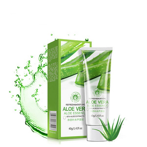 New Organic Bady Face Use And Female Gender Aloe Vera Gel Facial Cleanser