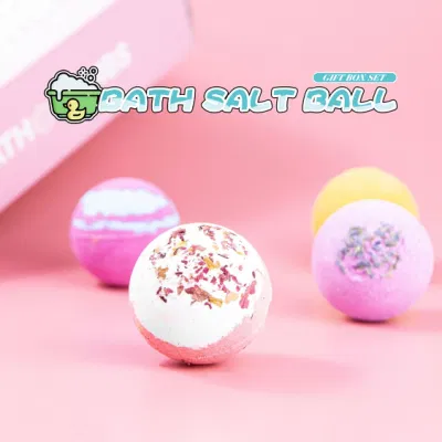 OEM Pure Handmade Bath Salt Ball Gift Box Set