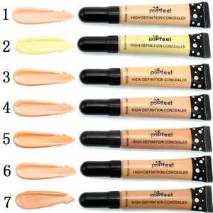 popfeel 12 colors Newest Liquid High Definition Concealer Professional concealer make up