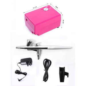 Portable mini art painting air compressor Beauty spray air brush makeup airbrush set