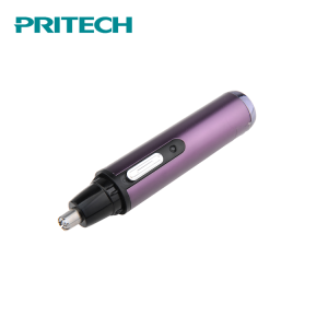 PRITECH Fashionable Shape Rechargeable 45 Minutes Using Nose Hair Trimmer