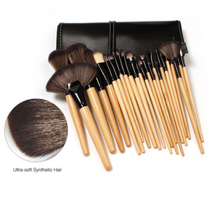 Private Label Acceptable Aoyue 24 pcs brush makeup ,facial beauty brush,make up brush sets