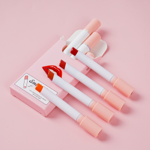 Private Label Creative Cigarette Lipstick Set 4 Colors Long Lasting Lipmatte Lip Stick Tube Red Lipstick