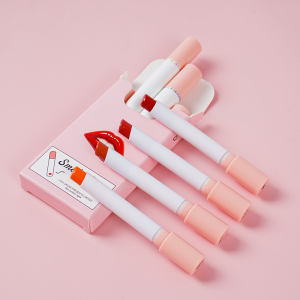 Private Label Creative Cigarette Lipstick Set 4 Colors Long Lasting Lipmatte Lip Stick Tube Red Lipstick