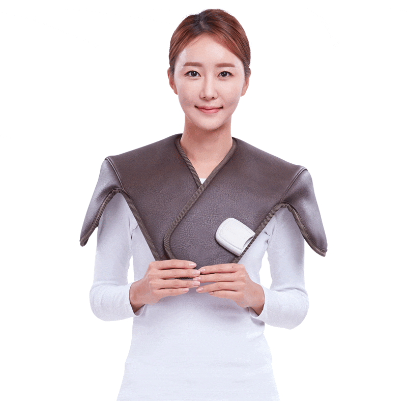 Shoulder thermo-therapist with Bio-Ceramic Stones