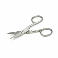 Stainless Steel Foot Nail Scissors for Manicure & Pedicure Nail Care Sharp Curved Blade Make Up Beauty Scissors