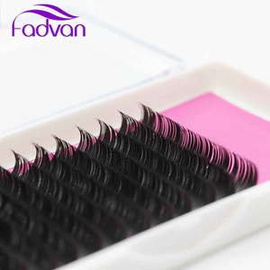 View larger image Individual Lashes For Building Mink False Eyelashes High Quality 12 Lines/Tray B/C/D Curl Eyelash Extension
