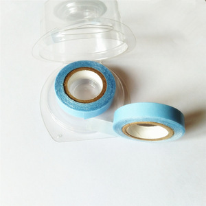 Walker Tape Lace Front Hair System Tape 3 Yards Double Face  Blue Tape For Hair Extension Toupee Lace Wig Pu Extension