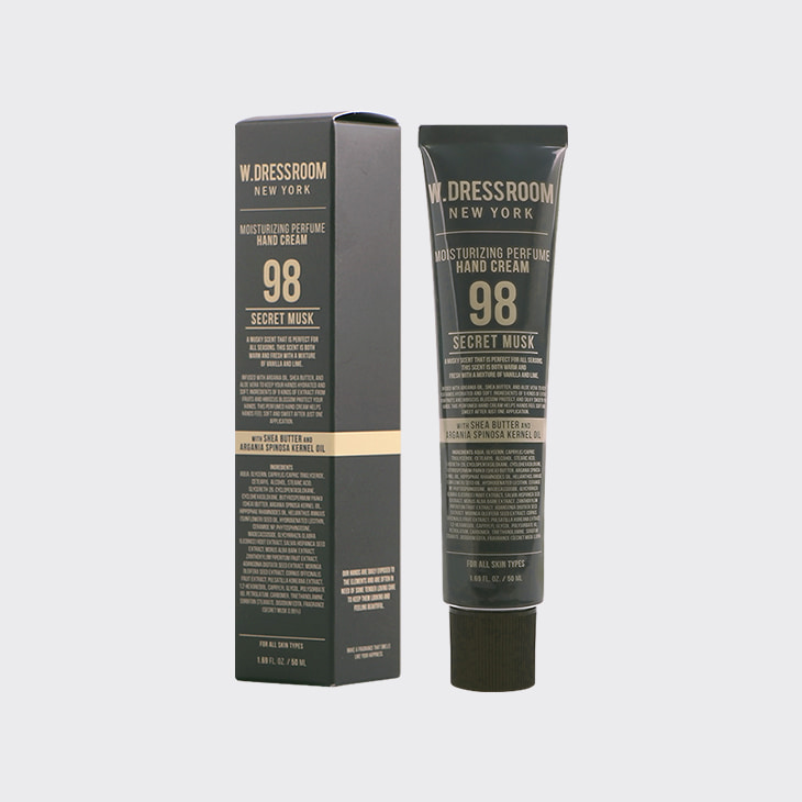 (W.DRESSROOM) Perfume Hand Cream [No.98 Secret Musk] 50ml