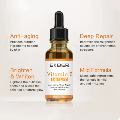 Wholesale High Quality Vitamin E Serum Anti Wrinkle Moisturizing Facial Serum