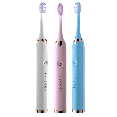 Wholesale Low Price Waterproof Battery Power Rechargeable Electric Ultrasonic Toothbrush