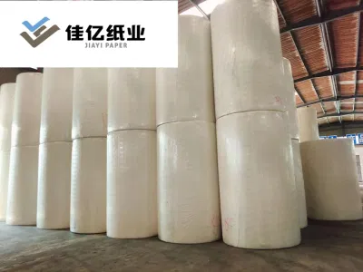 Wood Cellulose Jumbo Roll Tissue for Toilet Tissue