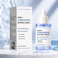 NEW PDRN Copper Peptide Serum 30ml Firming Facial Serum Smooth Boost Skin Elasticity Daily Light Face Serum