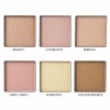 Batch of matte bright color eye shadow pearlescent makeup disc eye shadow disc foreign trade high-gloss facifying powder multi-color eye shadow disc processing custom OEM