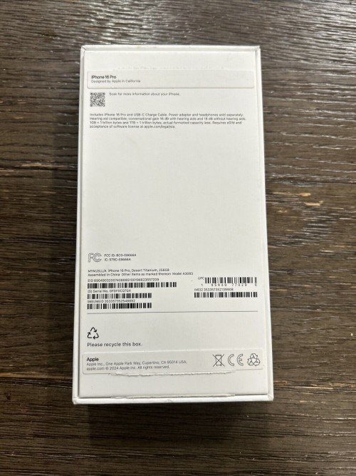 APPLE iPHONE 16 PRO MAX UNLOCKED
