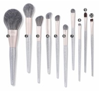 Private label synthetic hair makeup brush set