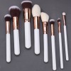 Professional 15PCS Makeup Brush Set with Rose Gold Ferrule – Low MOQ OEM Private Label Supplier