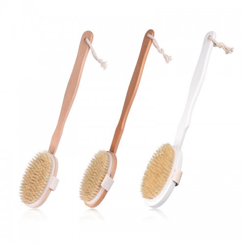 Best scrubber Wholesale scrubber for body ,long handle brush for bathing with detachable handles