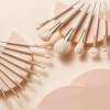 Custom Logo 14Pcs Premium Makeup Brush Set Luxury Champagne Gold Synthetic Hair Cosmetics Brush Kit OEM/ODM Manufacturer