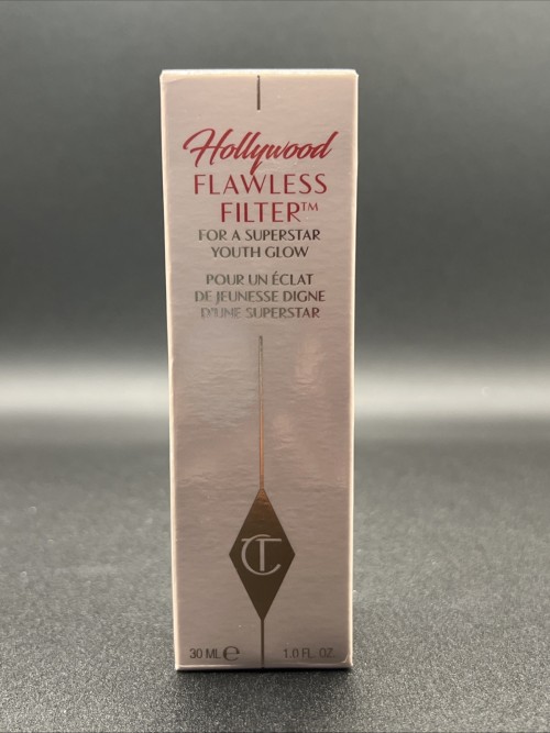 Charlotte Tilbury Hollywood Flawless Filter Youth Glow Foundation 6.5 DEEP NEW