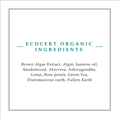 Timeless Beauty Secrets Organic Skin Lightening, Moisturising  Vit C & Algae Face Mask (Vegan)