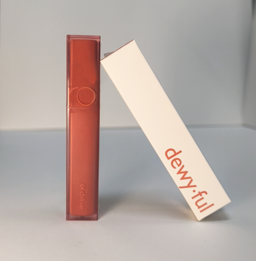 [Rom&nd DEWY FUL WATER TINT 04 CHILI UP]Korean Beauty Korean makeup Korean Cosmetics Cruelty-Free Lip Tint Dewy Sheer Glossy