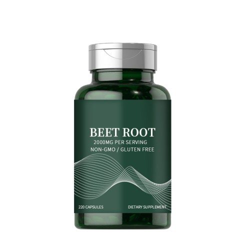 Beet Root Extract Hard Capsules Bulk Wholesale Herbal Supplement ODM Custom Packaging