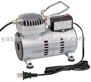 1/8HP Oilless Airbrush Compressor Kit