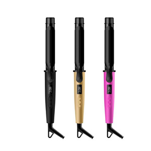 2017 New Curler 25mm Barrel 450F LCD Screen Rotating Magic Hair Curler Factory Direct Sale