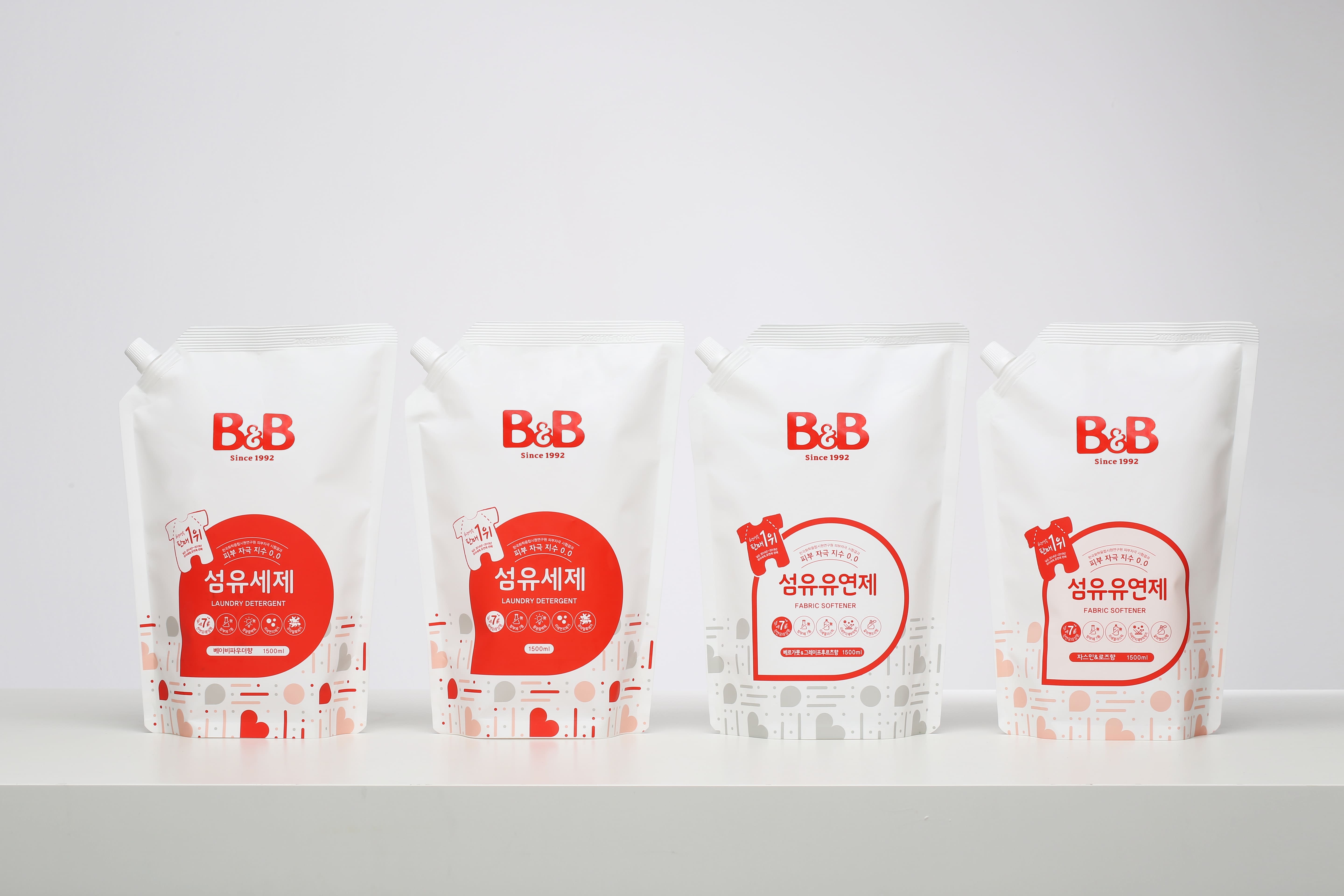 B&amp;B)Baby Laundry Detergent and Softener (Fabric Care)