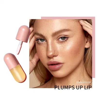 Beauty Cosmetics Lip Care Serum Tube Roll on Lip Gloss for Lip Oil