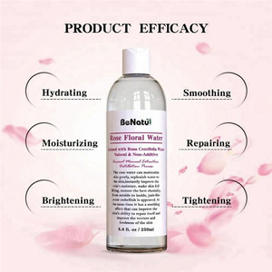 Benatu Whitening  Moisturizing Flower Extract Rose Floral Water Hydrosol 250ml Private Label